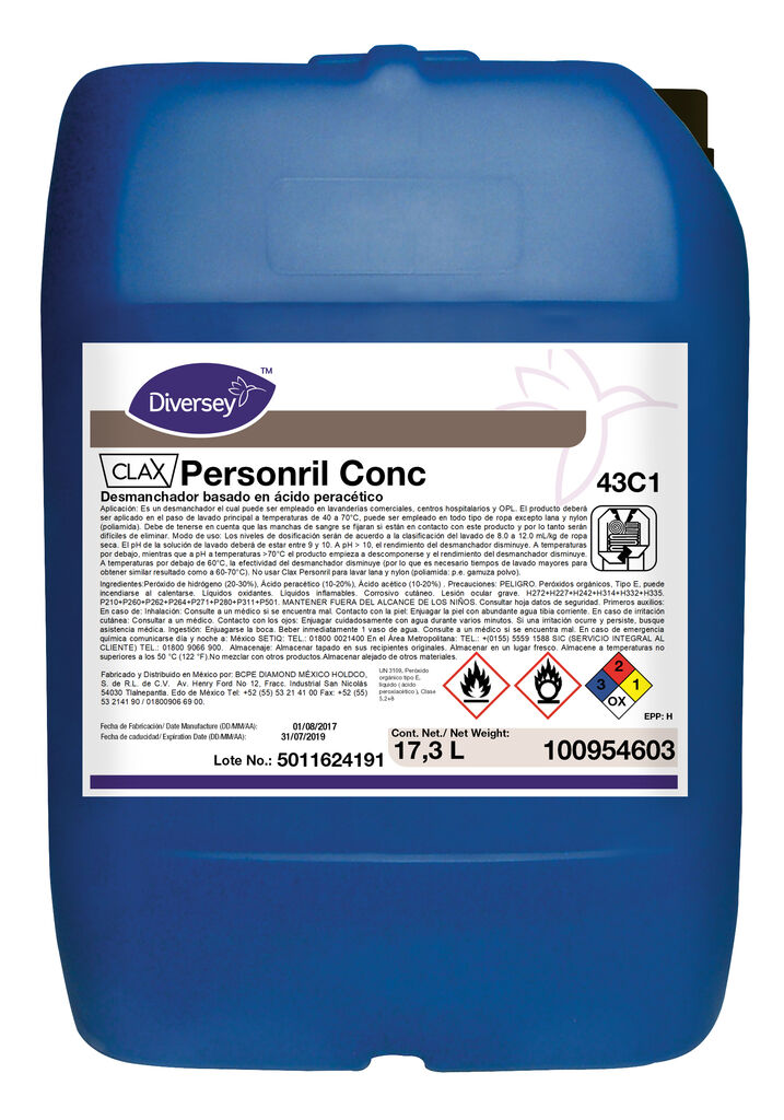 CLAX PERSONRIL CONC 17.3L